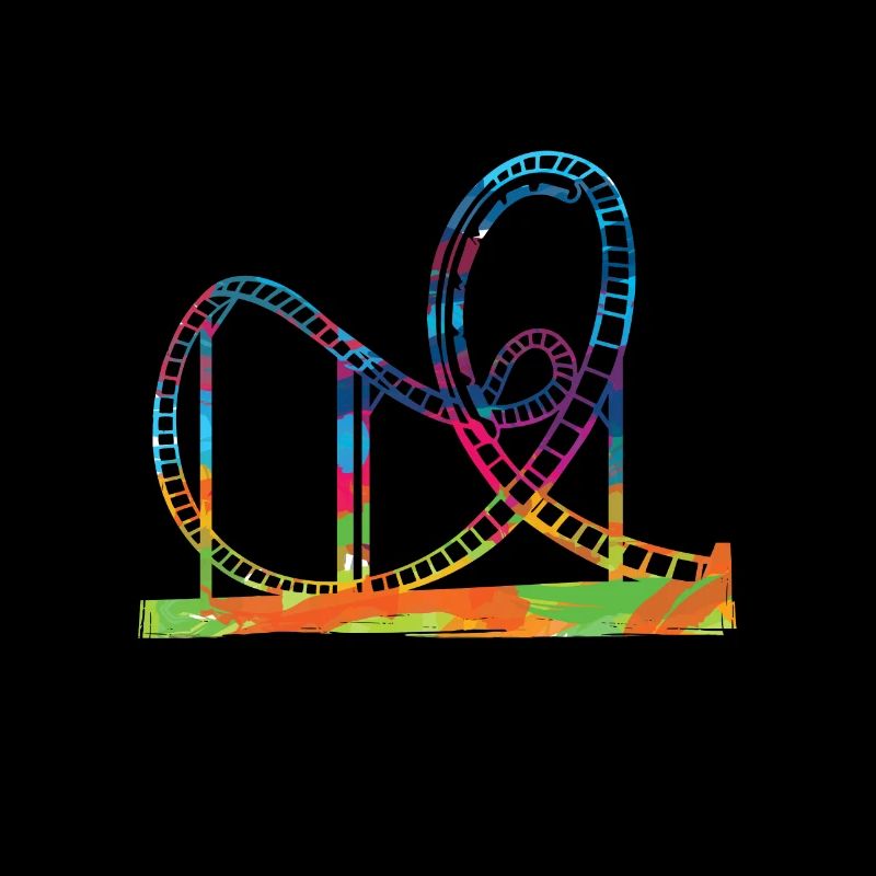 Roller coaster gift idea amusement parks showman