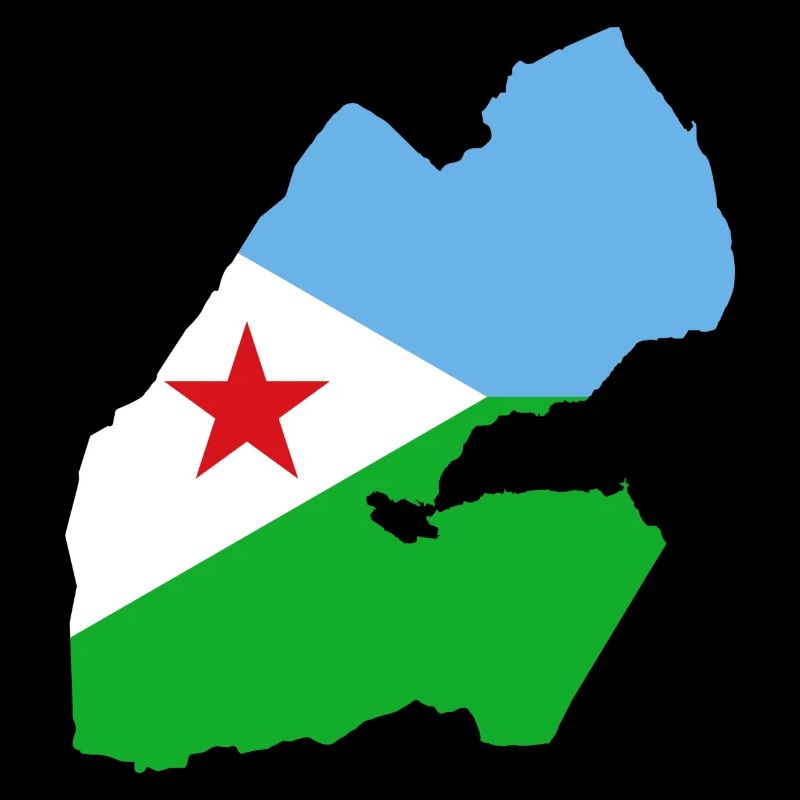 Drapeau Djibouti