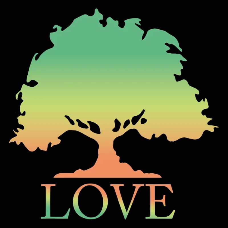Love, Nature, Forest, Tree, I Love Trees, Environment