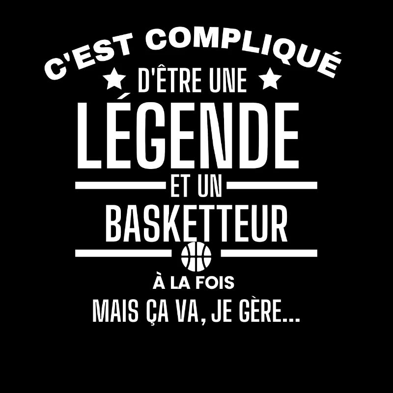 UNE légende basketteur cadeau
