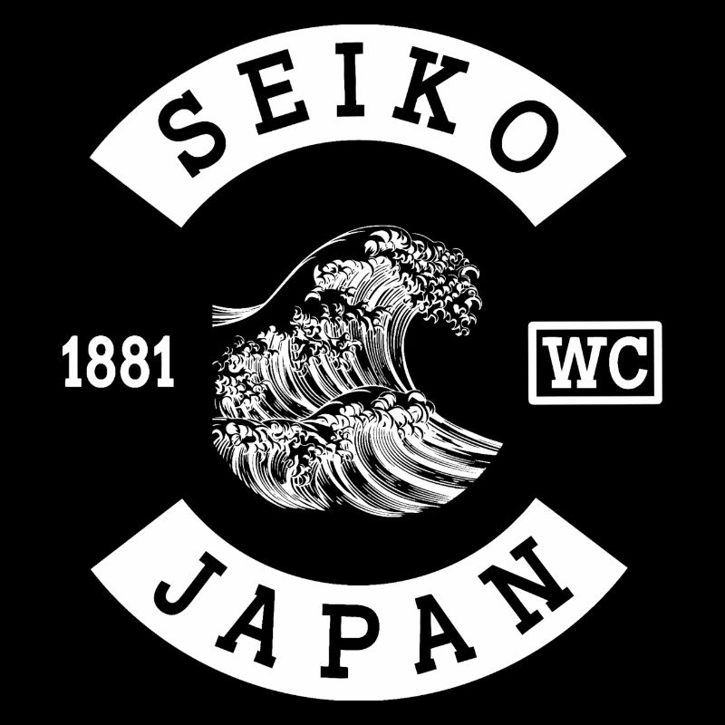 Seiko Japan white patch