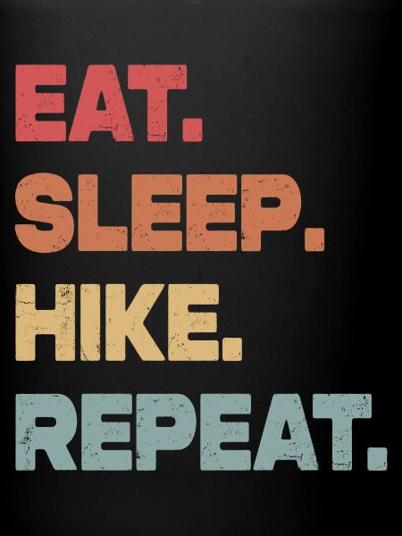 Manger Sleep Hike Répéter