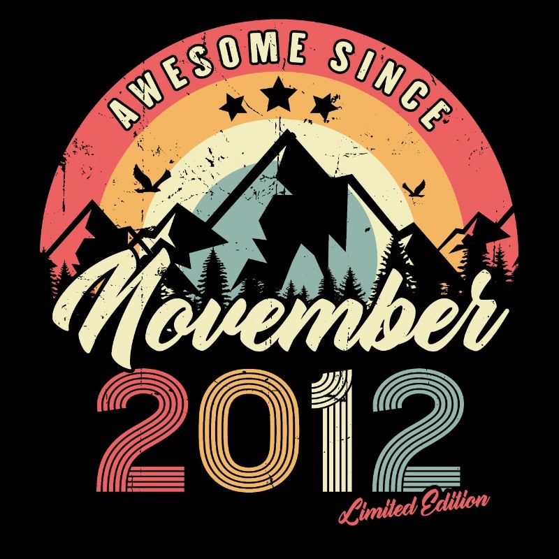 Geburtstagsgeschenk im November 2012 Vintage