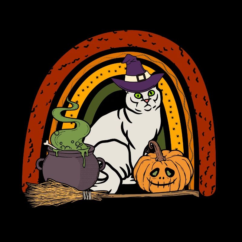 Mignon Chat d’Halloween Burmilla