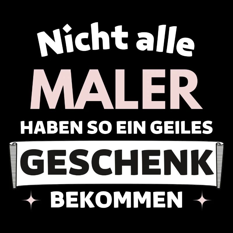 Nicht alle Maler bekommen so ein Geschenk