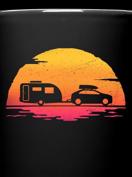 Sunrise caravan caravanning