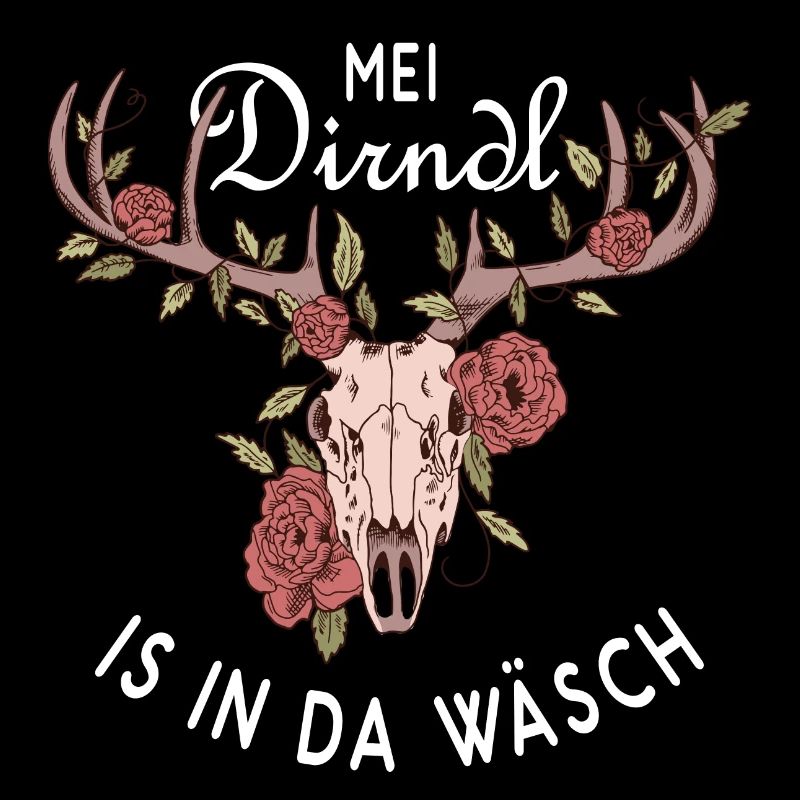 Dirndl Wäsch Oktober Hirschgeantler