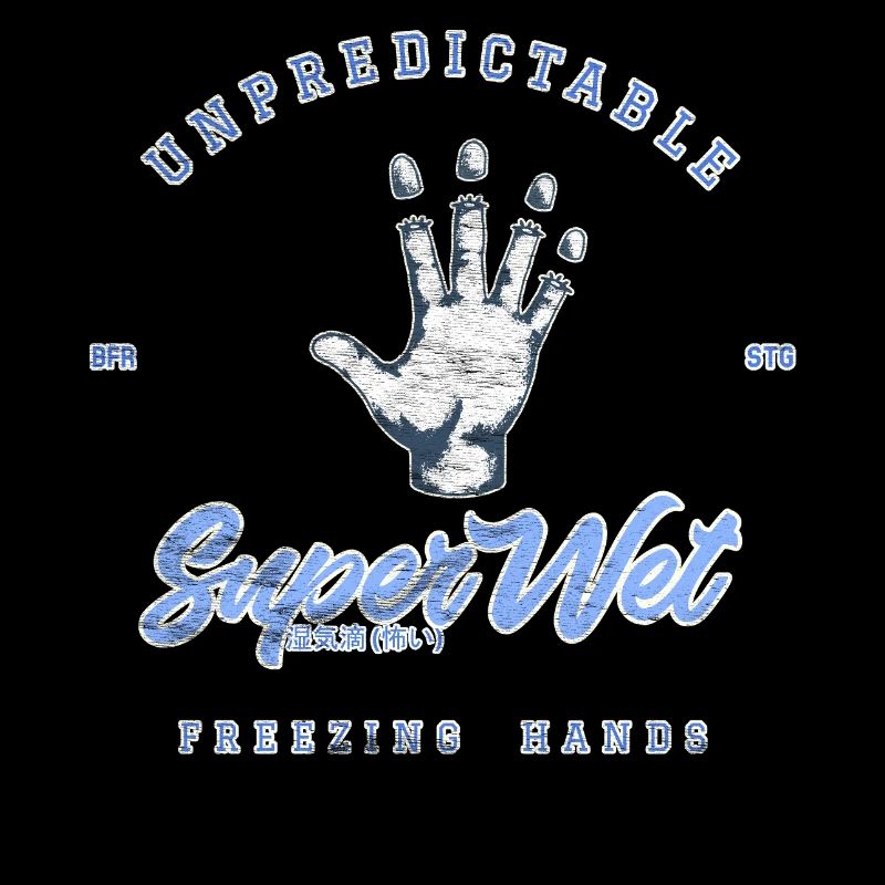 Unvorhersehbare eiskalte Hände (blass)