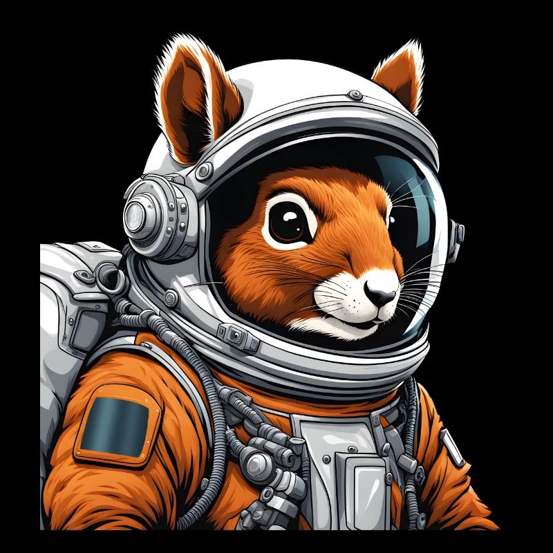 Squirrel Astronaut
