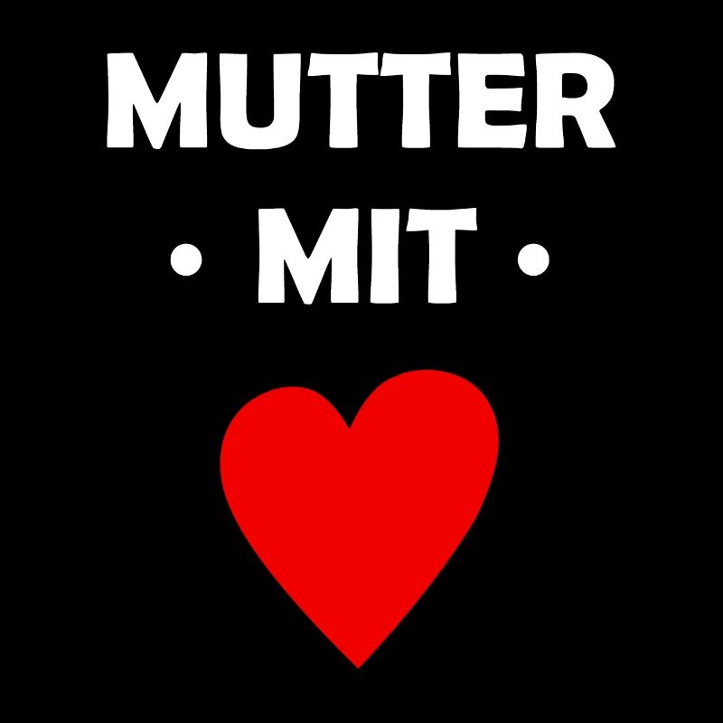 Mutter mit Herz