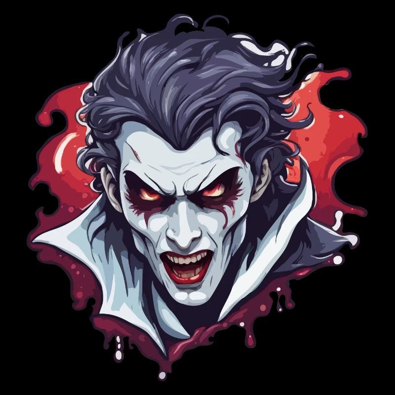 Vampire / Dracula / Bloodsucker / Halloween / Myth