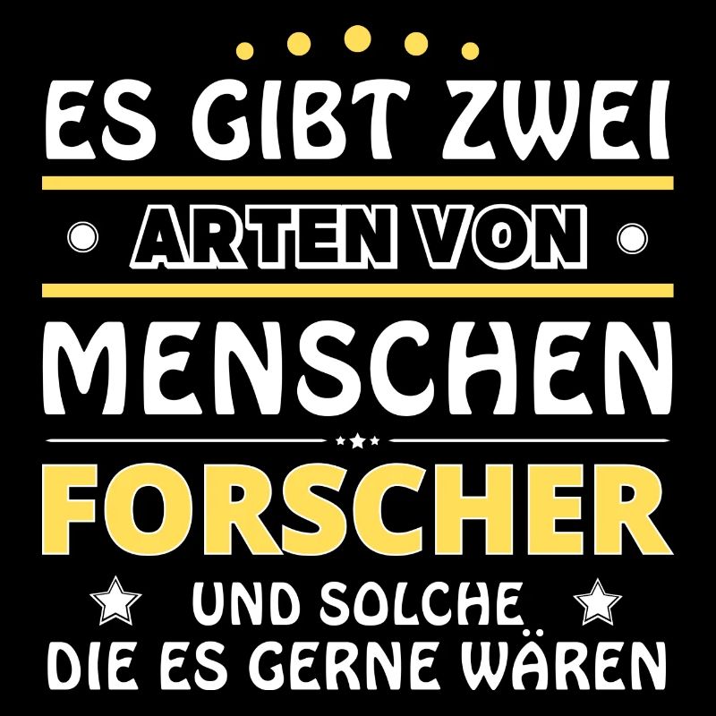Forscher Geschenk - zwei Arten von... Design