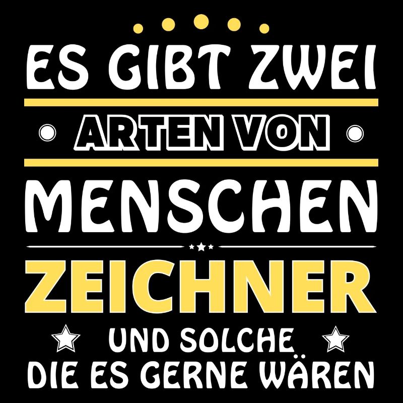 Zeichner Geschenk - zwei Arten von... Design