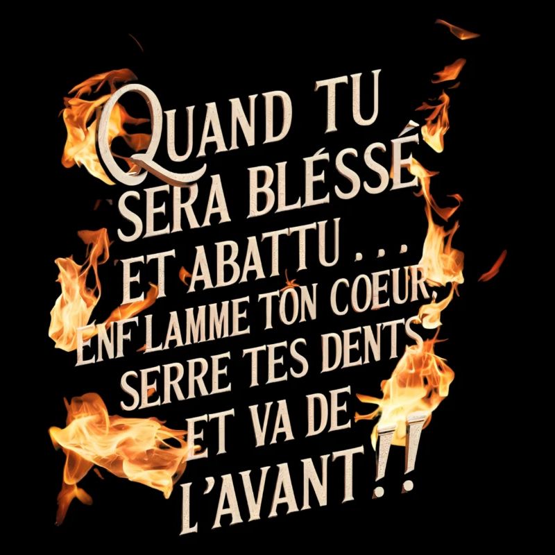 texte quand tu sera bléssé
