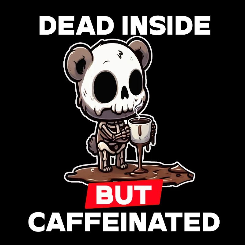 Dead inside but caffeinated
