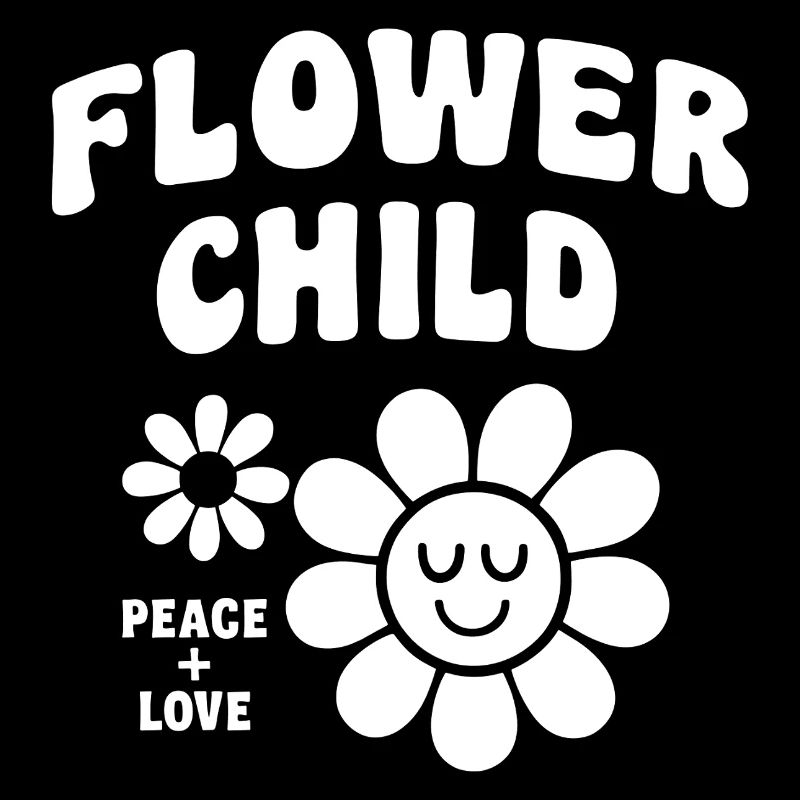 Fleur Enfant Rétro Design