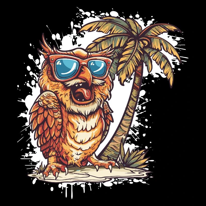 Owl Island Palm Tree