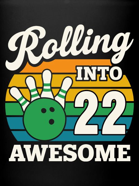 Bowling 22 Célébration Anniversaire Graphique