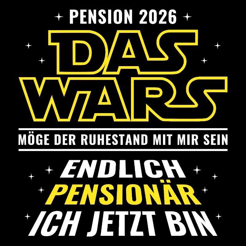 Pension 2026 Das wars - Endlich Pensionär ich bin