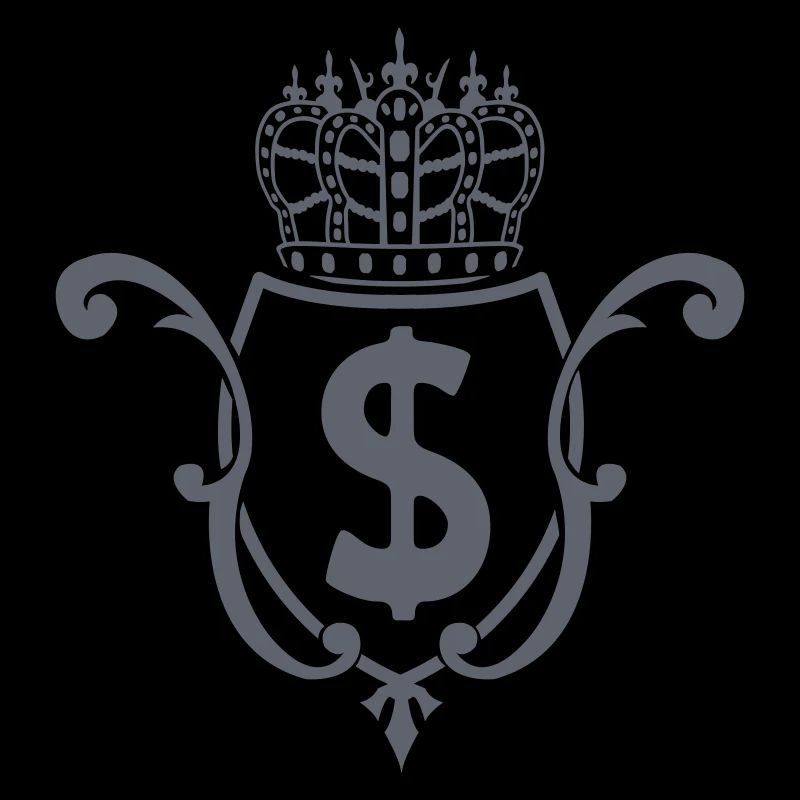 Crown Crest Money Symbol