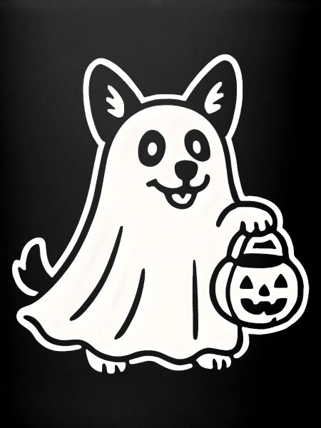 Halloween Ghost Dog