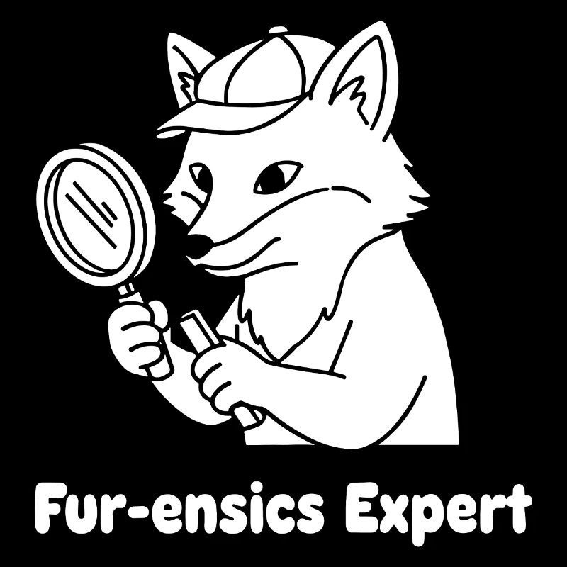 Fur-ensics Expert Detective Paw