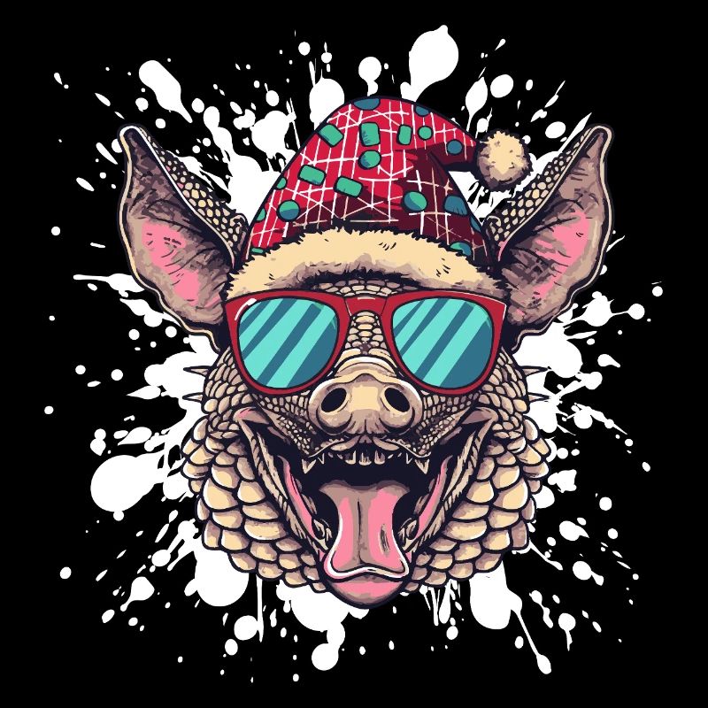 Armadillo Noël Drôle