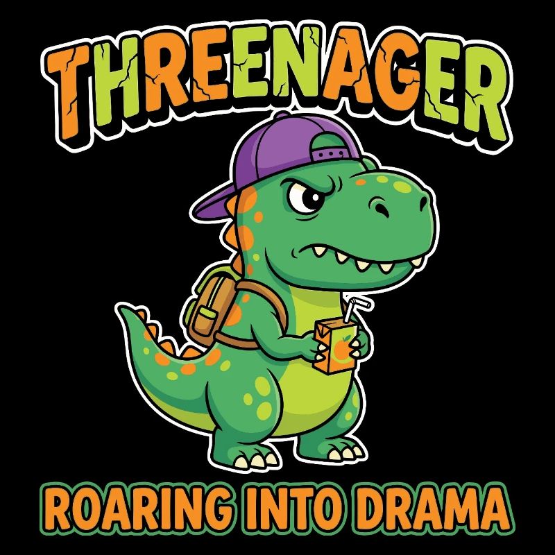 Threenager 3rd Birthday 3 Years Boys