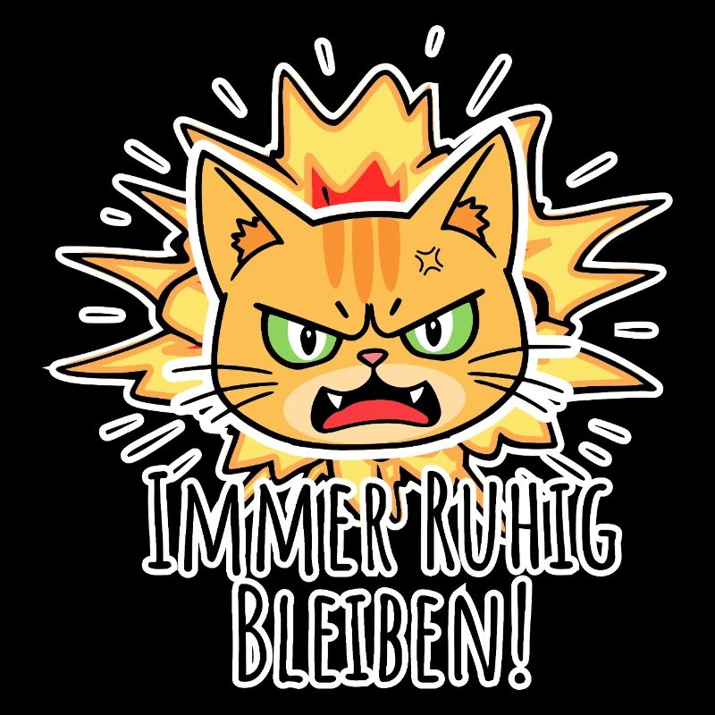 Keine Panik immer ruhig bleiben! Cool Cat