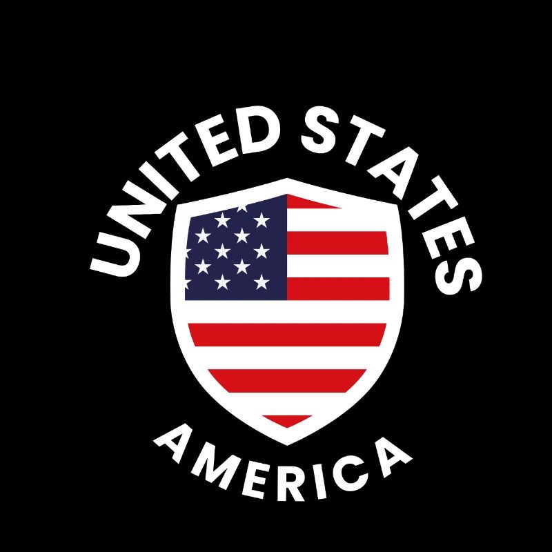 Drapeau américain dans la conception des boucliers