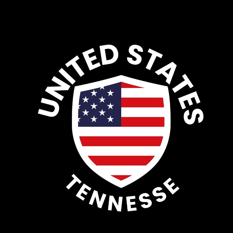 USA Tennessee Shield Flag
