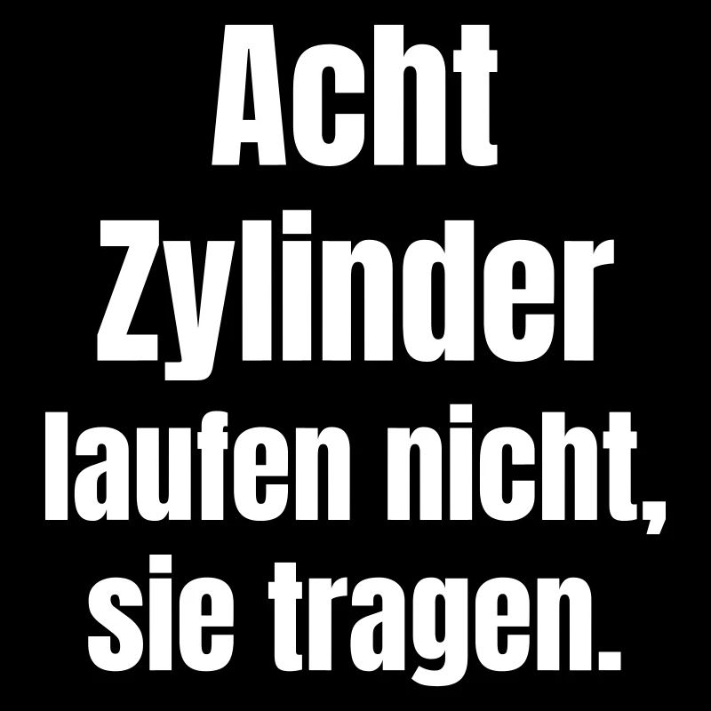 Eight Cylinder Text Graphics