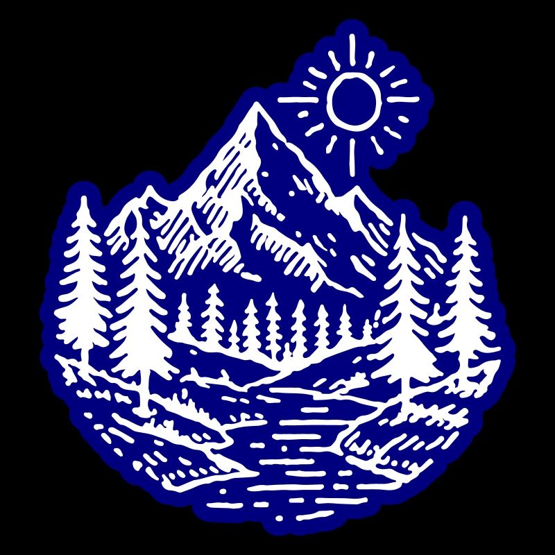 Mountains Valley Landscape Forest