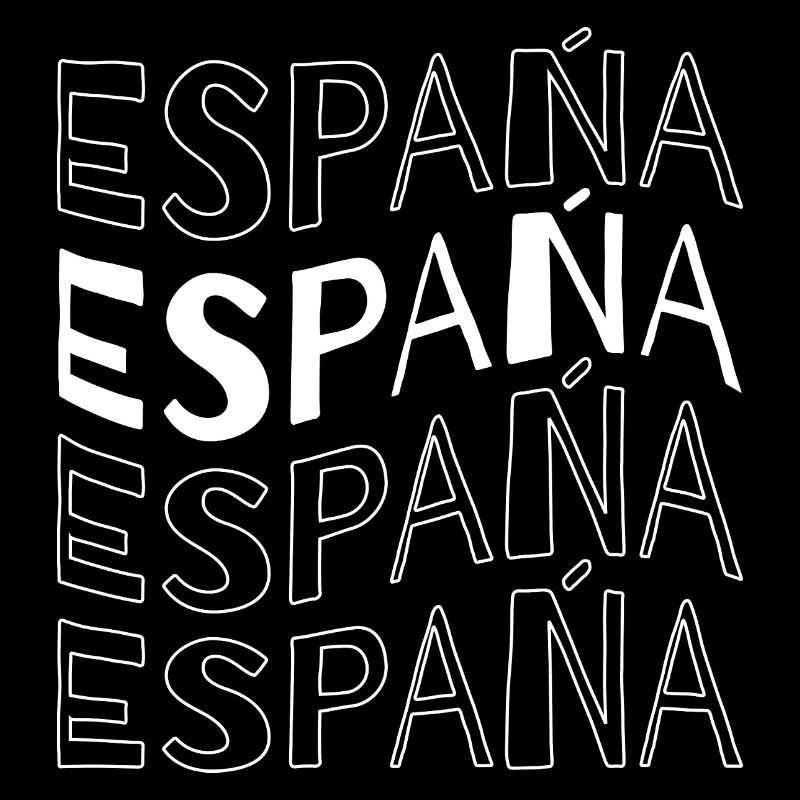 Espana Repetition Typography
