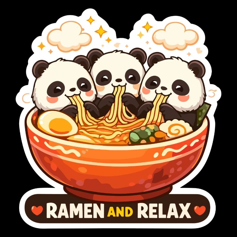 Panda Ramen & Relax Trio
