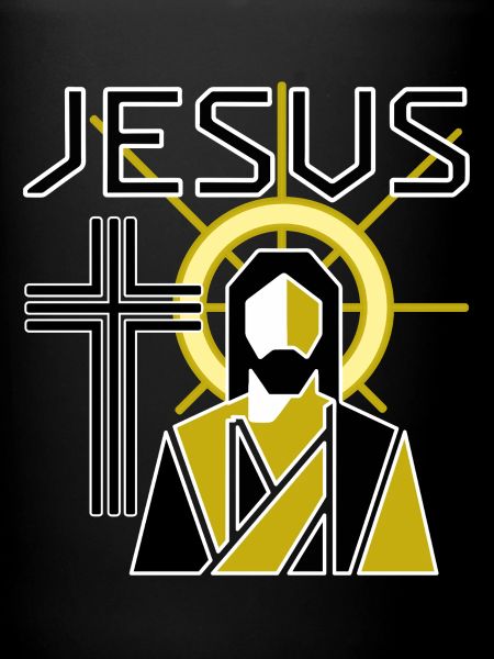 Icône de Jésus avec auréole