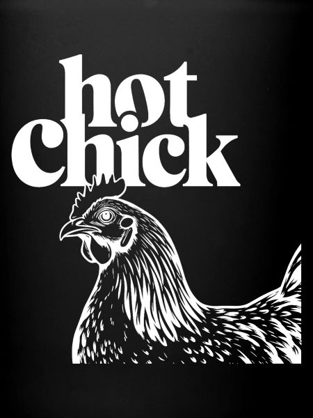 Hot Chick Rétro Print