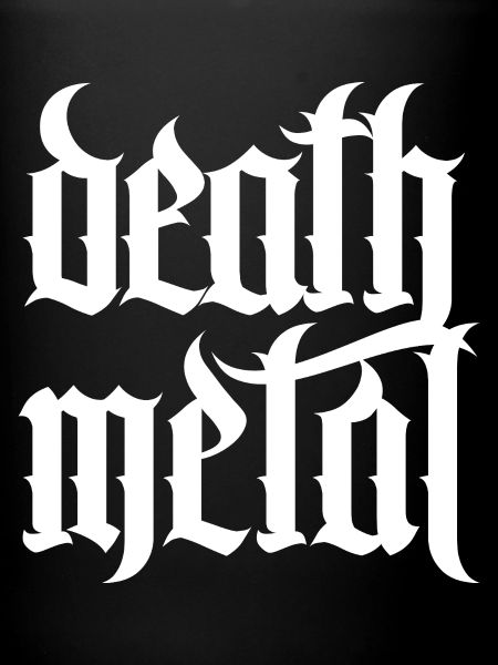 Death-Metal-Glyphen