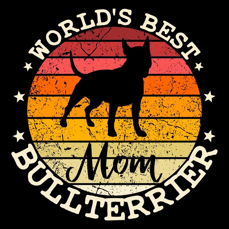 Bullterrier Mama Geschenkidee