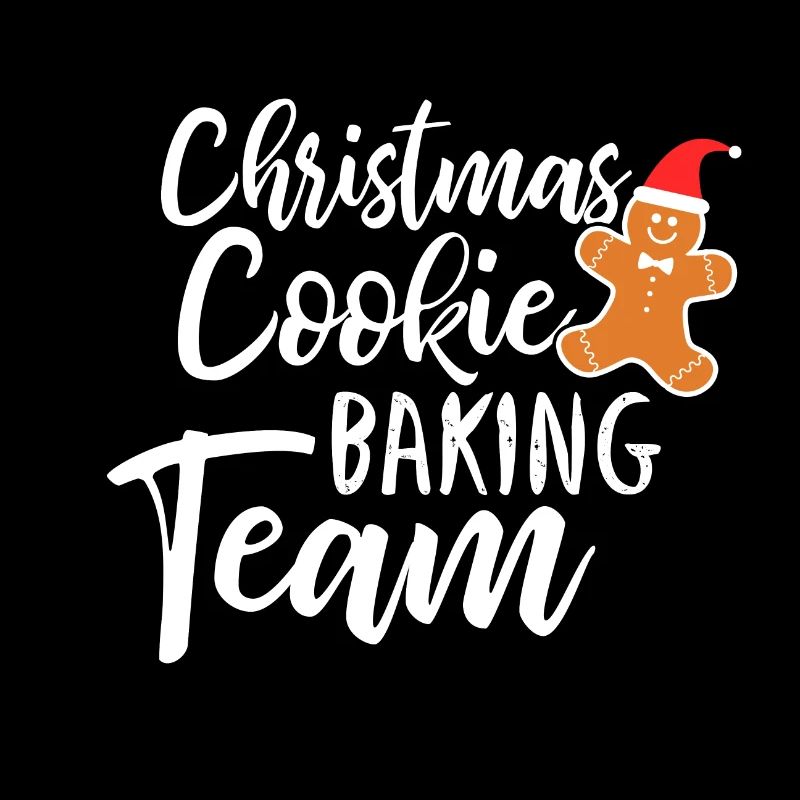 Christmas Cookie Baking Team Biscuits de Noël