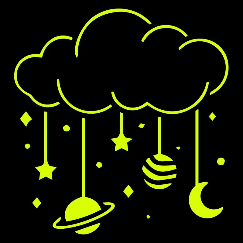 Nuages la nuit mobile