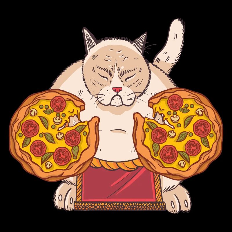 Sumo Pizza Katze