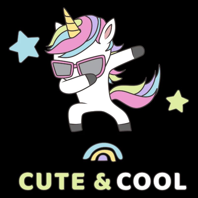 Dabbing Einhorn - Niedlich & Cool