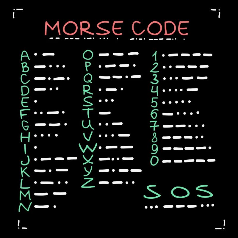Morse Code Amateurfunker Funkamateur