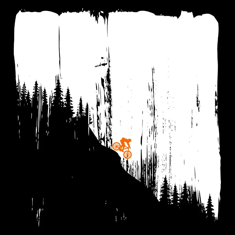 Downhiller Cyclist Downhill Biker Geschenk