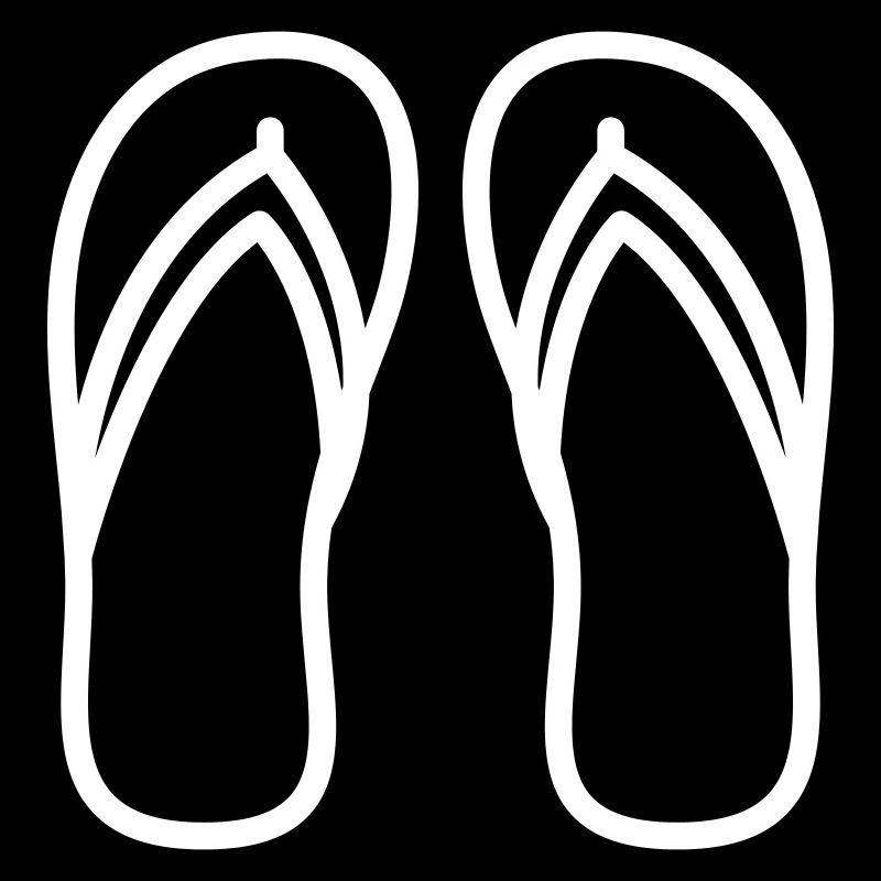 Flip-flops icon