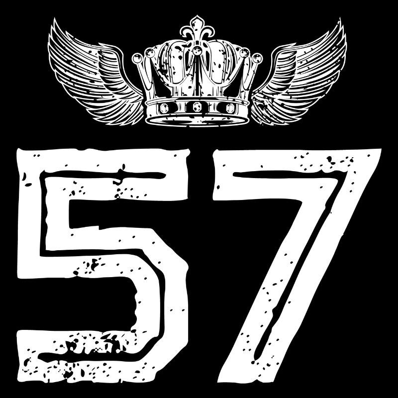 57 Number crown