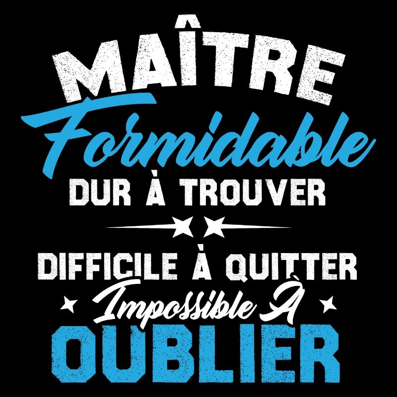 Maître Formidable Idée Cadeau Maître D'école