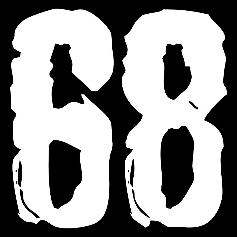 Maillot à 68 numéros
