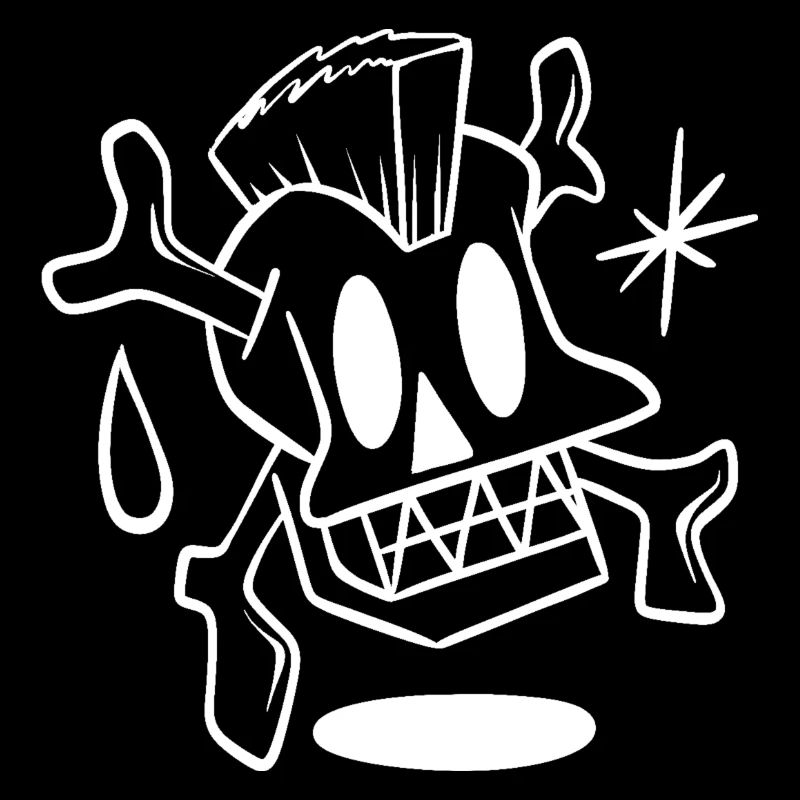 punk skull